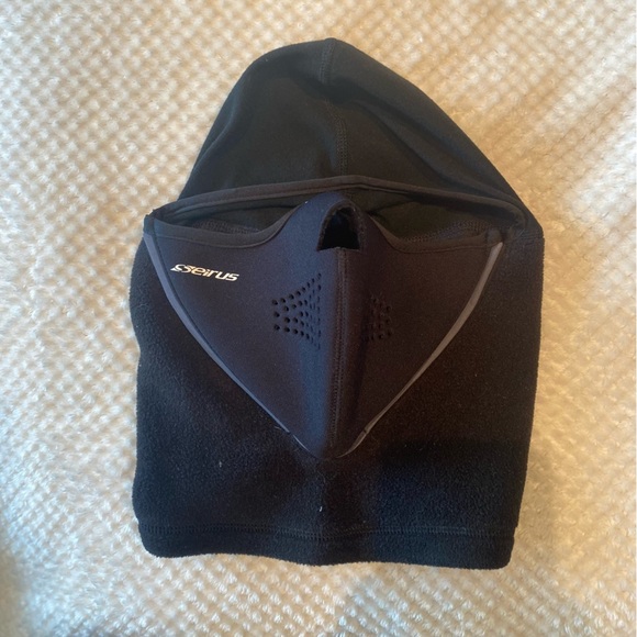 Serius Black Face Mask/Balaclava- Ski/Snowboard//Snowmobile/Outdoor Winter - Picture 3 of 5